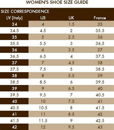 louis vuitton womens shoe size chart|Louis Vuitton boot size chart.